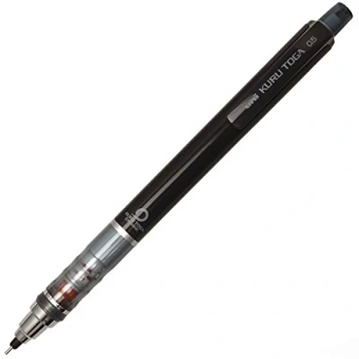 Afbeelding van Uni Kuru Toga Mechanische pen, 0,5 mm, zwart