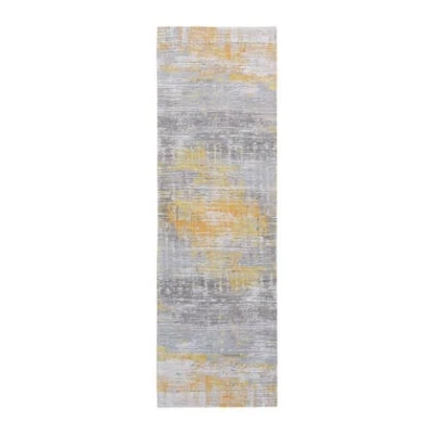 Afbeelding van Vloerkleed Louis de Poortere Atlantic Streaks Sea Bright Sunny 8715 maat 80 x 250 cm