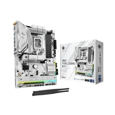 Afbeelding van AsRock B860 Steel Legend WiFi DDR5 Intel S detailhandel (LGA 1851, B860, ATX), Moederbord