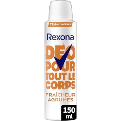 Afbeelding van Rexona Deodorant voor het hele lichaam spray 72 uur bescherming frisse citrusvruchten 150 ml