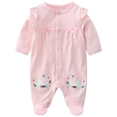 Afbeelding van Rompertje voor baby&#039;s, meisjes, katoen, lange mouwen, body 9 12 maanden