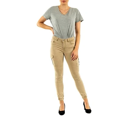 Image de Only Femme Pantalon Cargo Onlmissouri Reg Ank Pnt Noos, Nomad., 38W / 30L
