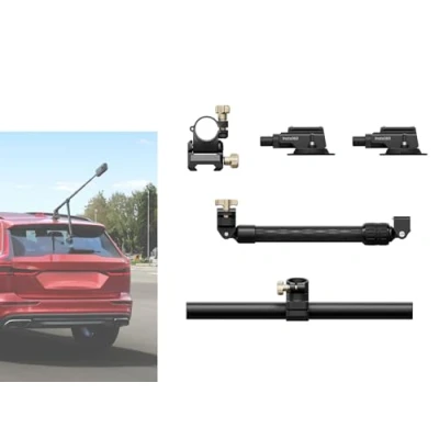 Afbeelding van Insta360 Dubbele zuignap trolleyhouder (Een R, Een X2, GO 2), Actioncam accessoires, Zwart