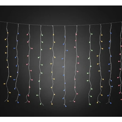 Afbeelding van Konstsmide Lichtgordijn Buiten 24 V 400 LED Meerkleurig (l x b h) 15.07 m 507 cm 100