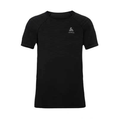Afbeelding van Odlo Suw Top Crew Neck S/S Performance X Light Heren Sportshirt Black Maat S