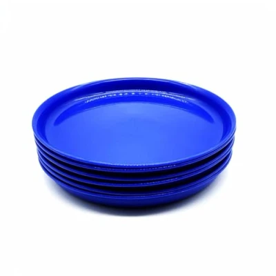 Afbeelding van Kimmel Set van 6 blauwe borden 18 cm