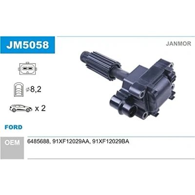 Afbeelding van JANMOR JM5058 Bobine FORD: Escort 6