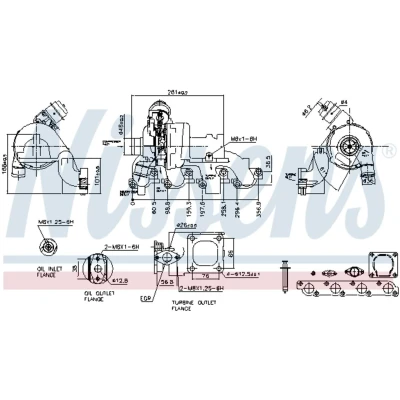 Afbeelding van NISSENS 93227 Acceleratiepomp, carburateur
