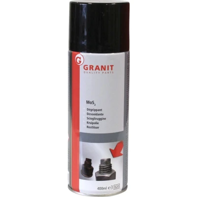 Afbeelding van Granit Kruipolie MOS2 spuitbus 400ml