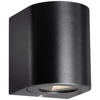 Afbeelding van Canto 2 Seaside LED buitenwandlamp, zwart, aluminium, 10 cm