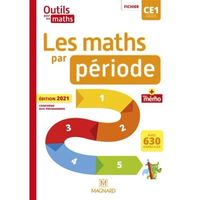 Image de Outils pour Les Maths CE1 (2021) par période Fichier + Mémo