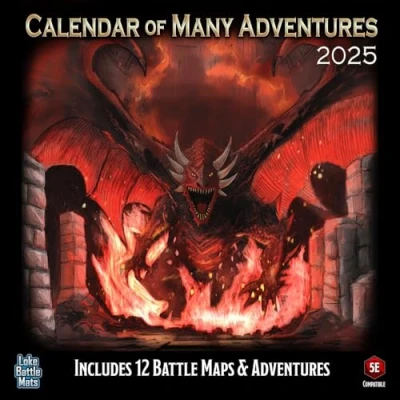 Afbeelding van Loke Vechtmatten Kalender van vele avonturen 2025