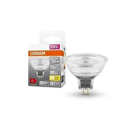Afbeelding van OSRAM 4099854098918 LED lamp Energielabel G (A G) GU5.3 Reflector 2.6 W = 20 Warmwit (Ø x h) 50 mm 1 stuk(s)