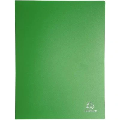 Image de Exacompta 8840e Lot de 10 dossiers PVC 40 Pochettes, A4, multicolore