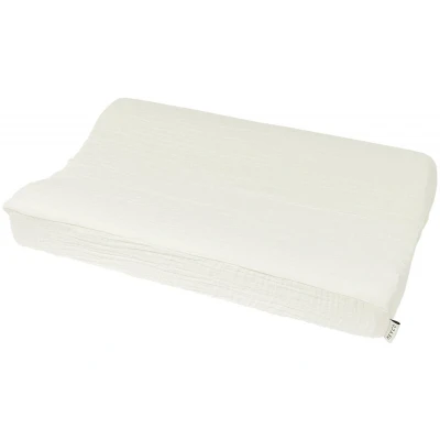 Afbeelding van Meyco Waskussenhoes Pre Washed Hydrofiel Offwhite