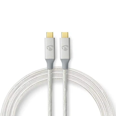 Image de Nedis Câble USB C (M) pour 3.2 Gen 2 5 A m argent