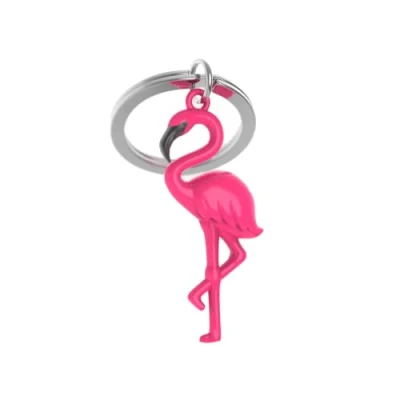 Afbeelding van Metalmorphose Sleutelhanger Flamingo