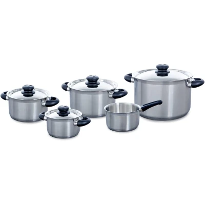 Afbeelding van BK Pannenset Karaat+ RVS 5 Delig