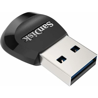 Afbeelding van SanDisk MobileMate Externe geheugenkaartlezer USB 3.2 Gen 1 (USB 3.0) Zwart