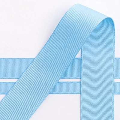 Afbeelding van Italian Options Grosgrain lint 10 mm x m lichtblauw