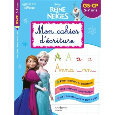 Image de Disney La Reine des Neiges Mon cahier d&#039;écriture Grande Section CP
