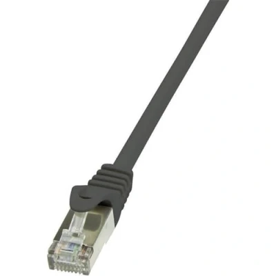 Afbeelding van LogiLink CP2073S RJ45 Netwerkkabel, patchkabel CAT 6 F/UTP 5.00 m Zwart Snagless 1 stuk(s)