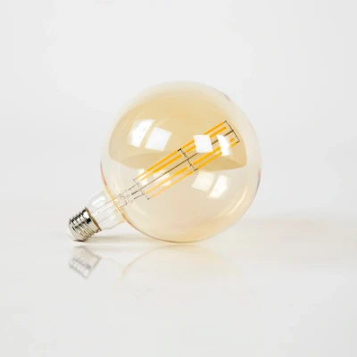 Afbeelding van Lichtbron LED Ø15 amberkleurig glas