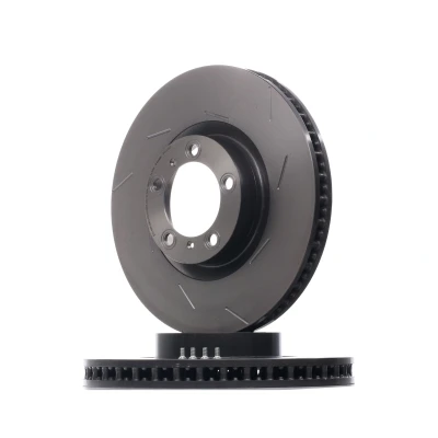 Afbeelding van BREMBO 09.C549.31 Remschijf 360 36 5 interne ventilatie, Gekerft Gecoat High carbon Met schroeven PORSCHE: Panamera