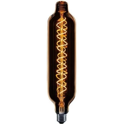 Afbeelding van Buis XXL Filament spiraal LED 8w E27 240v 1800k dimbaar goud