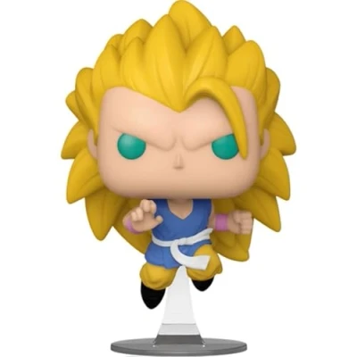 Afbeelding van Funko Dragon Ball GT Super Saiyan 3 Goku Pop Vinyl figuur #1633 Entertainment Earth Exclusive met zachte bescherming inbegrepen