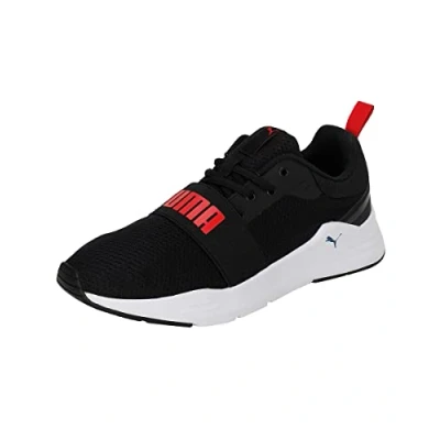 Image de Puma Wired Run Ps Mixte enfant Baskets, Noir, 35 EU