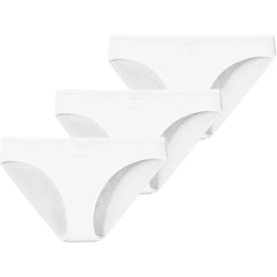 Afbeelding van Schiesser 3ER PACK Invisible Slip, Dames, Maat: 34, Weiß