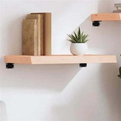 Afbeelding van Wandschap 60x40x6 cm onbehandeld massief eikenhout
