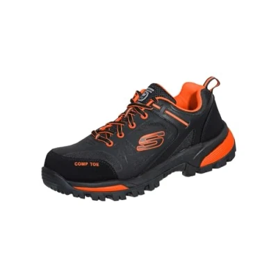 Afbeelding van Skechers Galton Pending Veiligheidslaarzen voor heren, Zwart/Oranje