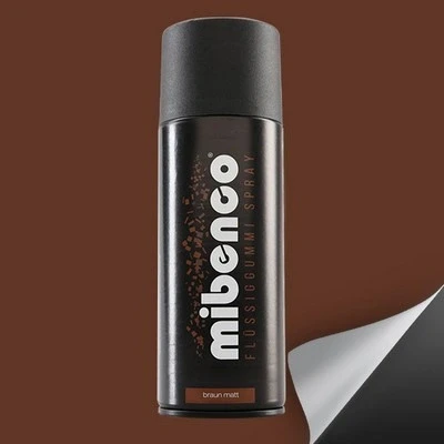 Afbeelding van Vloeibaar rubber voor auto&#039;s Mibenco Bruin 400 ml