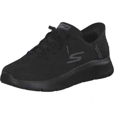 Afbeelding van Skechers Instapper Hands Free Slip Ins Go Walk Flex 216505/BBK Zwart Machine Washable
