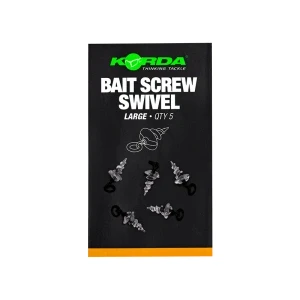 Image de Korda Bait Screw Swivel (5 pcs) Maat : Medium