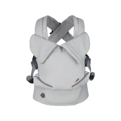 Afbeelding van BeSafe Haven Draagzak Baby Buikdrager en rug drager Stone Leaf