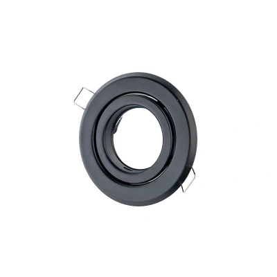 Afbeelding van Inbouwspot, Rond, Kantelbaar, Mat Zwart GU5.3 / MR16 Fitting (12V) Standaard