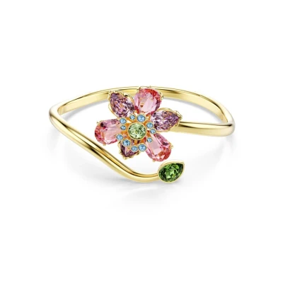 Afbeelding van Swarovski dames Idyllia bangle verguld M in de kleur Goud