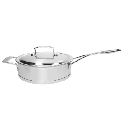 Afbeelding van Demeyere Silver 7 Lage Sauteuse met deksel 24 cm