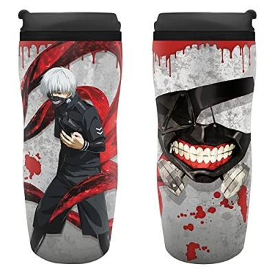 Afbeelding van TOKYO GHOUL Ken Kaneki Tumbler Travel Mug 355ml