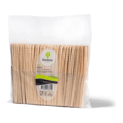 Afbeelding van Biodore mes hout 200 stuks