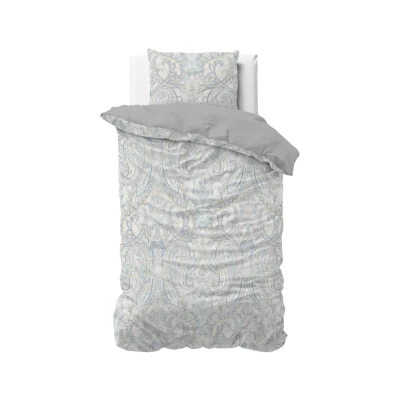 Afbeelding van Dekbedovertrek 1 Persoons 140x200 Sleeptime Microvezel Grijs