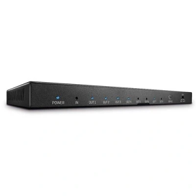 Image de Lindy 8 Port HDMI 2.0 18G Splitter Répartiteur vidéo/audio x de bureau