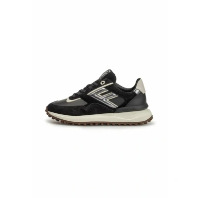 Afbeelding van Floris Van Bommel Sfw 10128 Noppi Sneakers Suède Dames Zwart Maat 41
