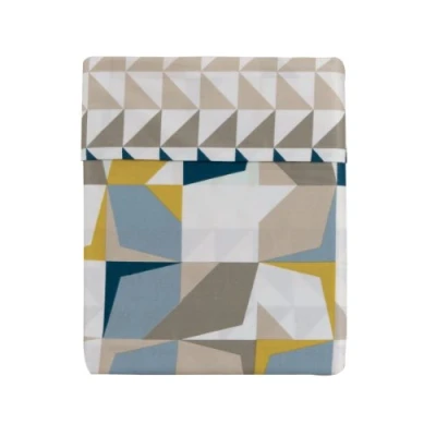 Afbeelding van Essix Hoeslaken Royal Line Percal katoen, 160 x 200 cm, nachtblauw