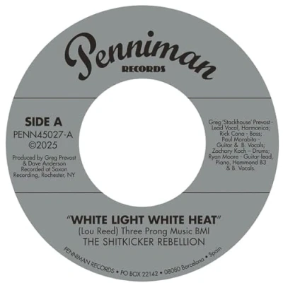 Afbeelding van The Shitkicker Rebellion White Light Heat / 99th Floor (7&quot; Vinyl Single)