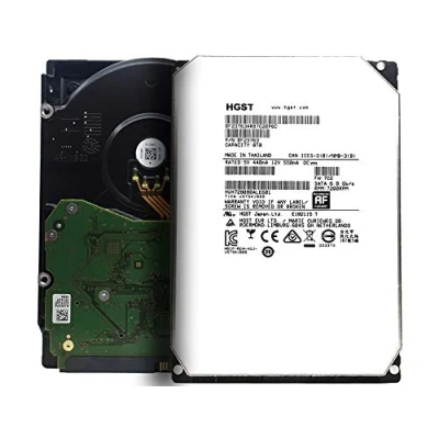 Afbeelding van HGST Ultrastar He8 Helium HUH728080ALE601 Enterprise harde schijf 8TB 7200rpm 128MB SATA 6GB/s 3,5&quot; cache