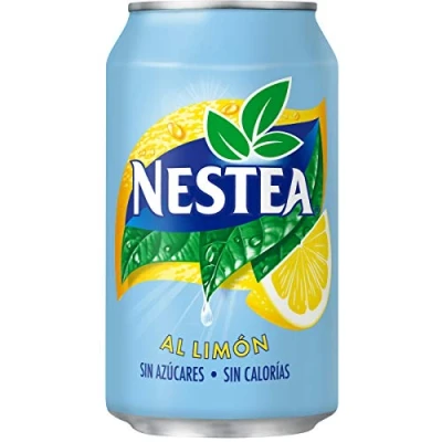 Afbeelding van Nestea Limon Light, thee frisdrank zonder gas, 330 ml (12 stuks), blik